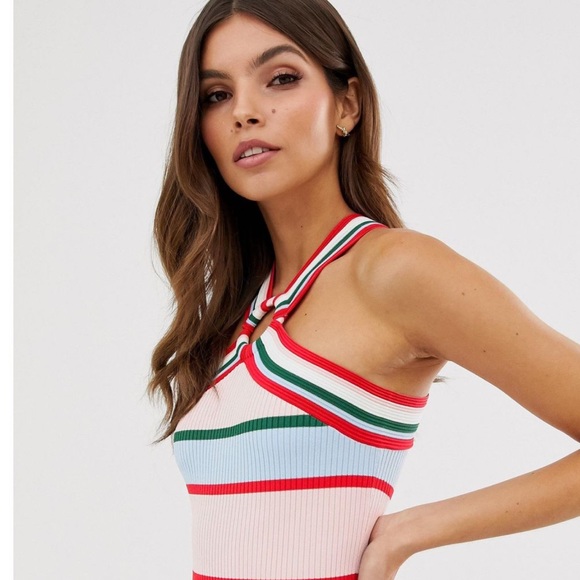 Iyndiaa Tutti Frutti Body-Con Sweater Dress by Ted Baker London - Picture 4 of 5